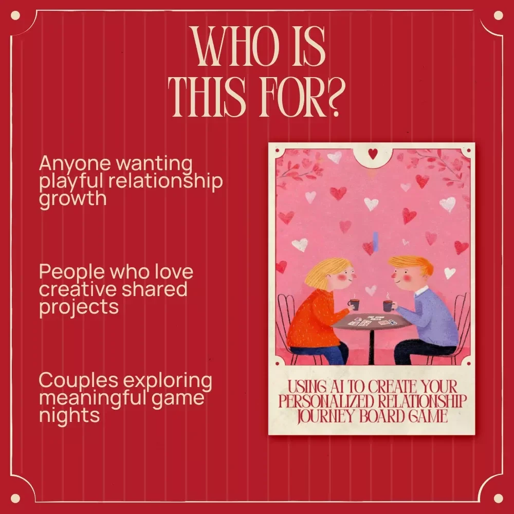 Using AI to Create Your Personalized Relationship Journey Board Game – Ebook Guide for Couples, Creative Partners & Story-Driven Play