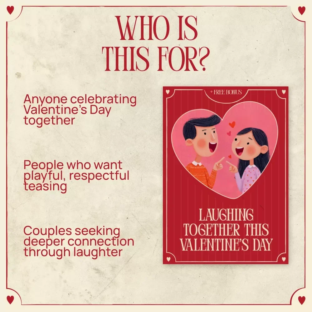 Laughing Together This Valentine’s Day – A Playful Couple’s Guide to Valentine's Day Roast Your Partner Gently with Love & Humor