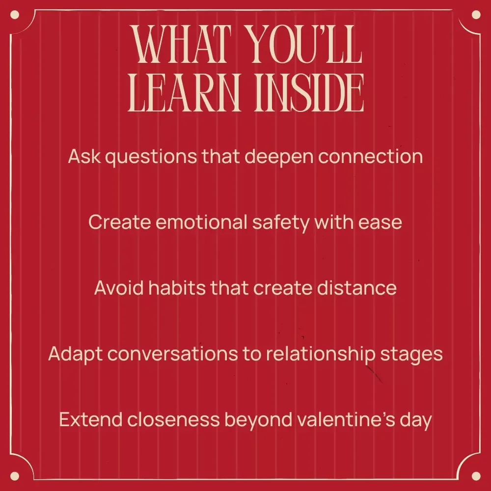 Love Talks, Heart Sparks – A Meaningful Relationship Guide with Valentine’s Day Questions That Bring Couples Closer | Digital Download