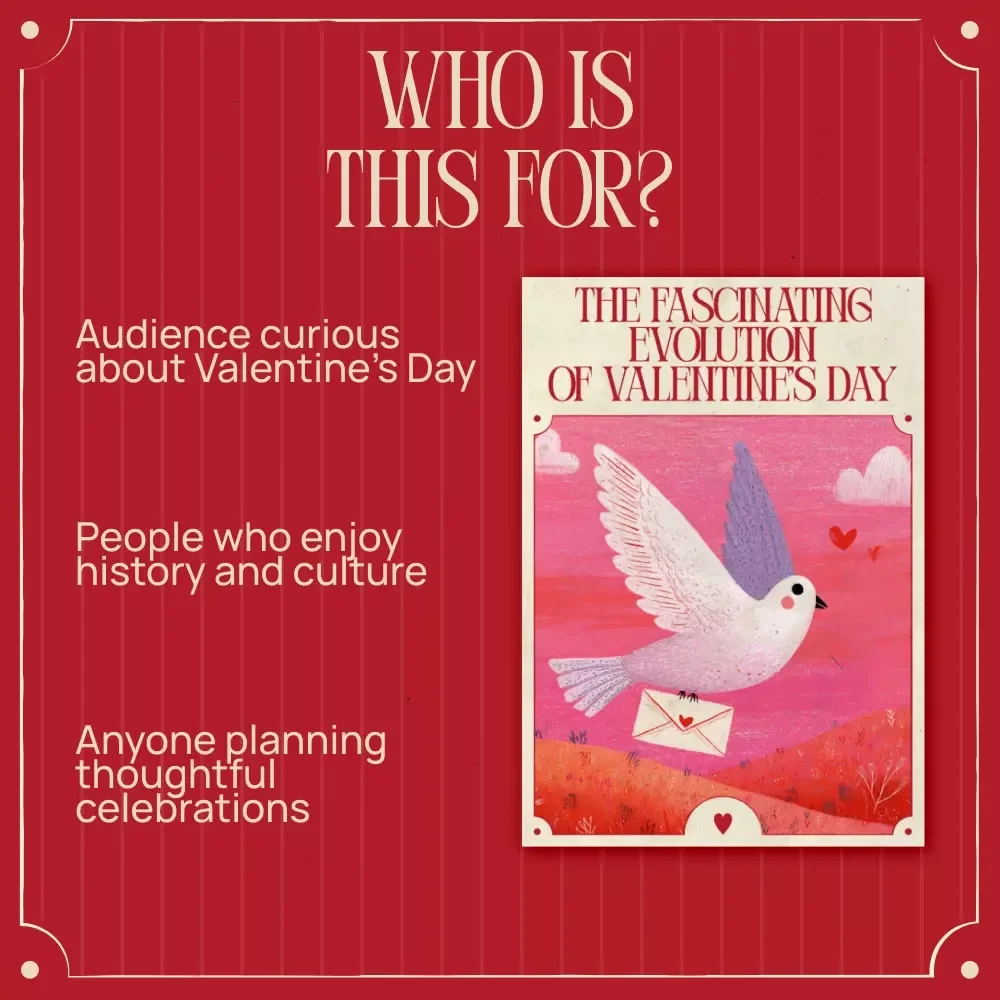 The Fascinating Evolution of Valentine’s Day – Ebook on History of Love, Traditions & How Valentine’s Day Evolved Over Time