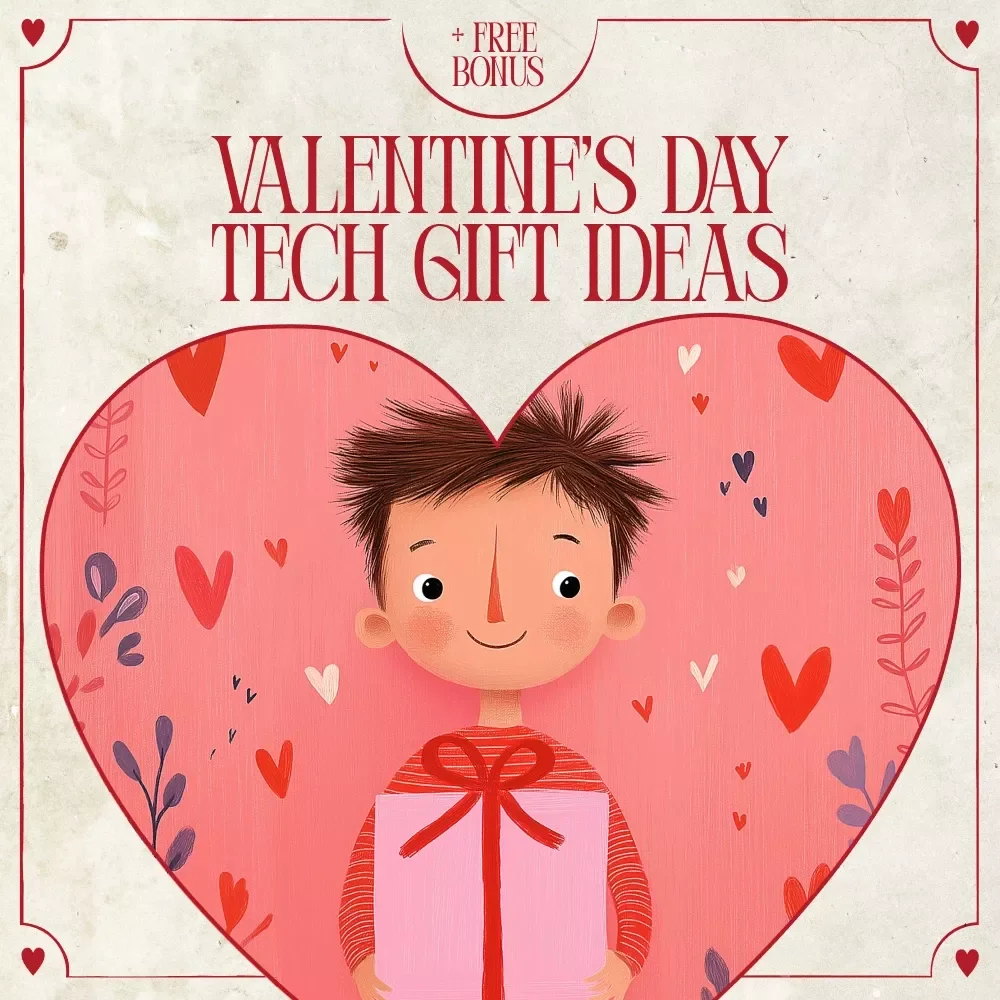 Tech Cupid: Your Valentine’s Day Gift Checklist | Valentine’s Day Tech Gift Ideas Digital Download | Smart Gadgets Gift Guide for Him & Her