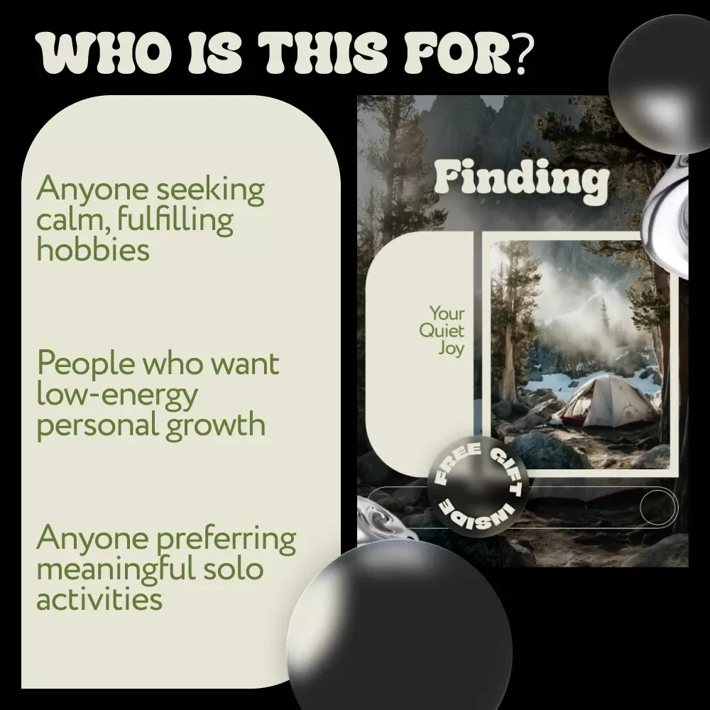 Finding Your Quiet Joy – eBook Guide to Hobbies and Self-Care for Introverts | Discover What Suits Introverts