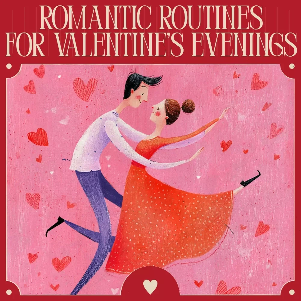 Romantic Routines for Valentine’s Evenings – A Cozy Couple Night Guide, Digital Download for Love Rituals, Connection, and Meaningful Valentine’s Evenings
