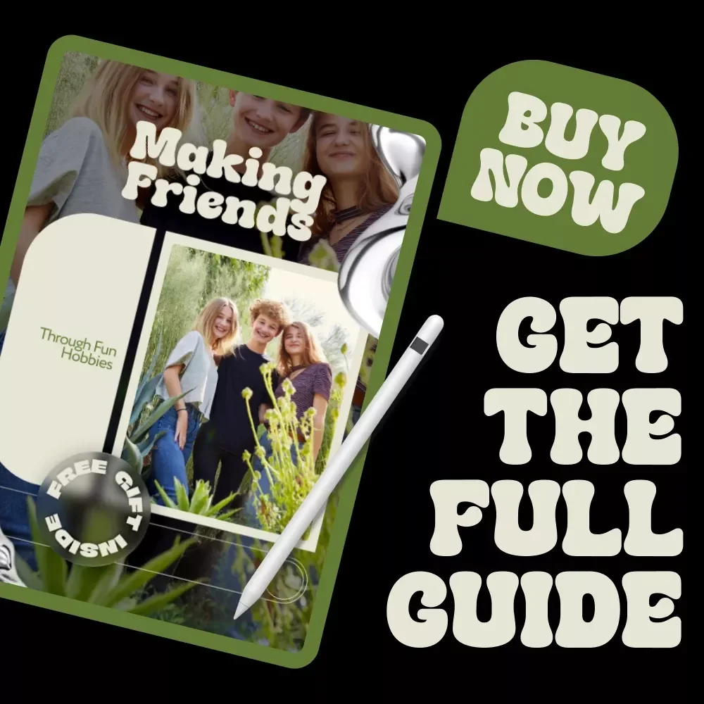 Making Friends Through Fun Hobbies | Digital Guide to Hobbies That Help Make Friends | Social Skills & Community Building Download