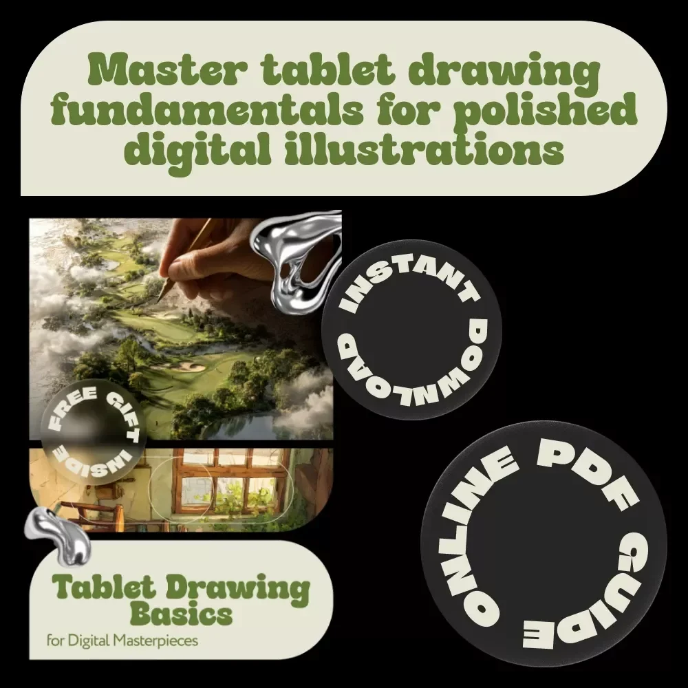Tablet Drawing Basics for Digital Masterpieces – Beginner-Friendly Digital Art Guide, Step-by-Step Tablet Drawing Basics for Aspiring Digital Artists
