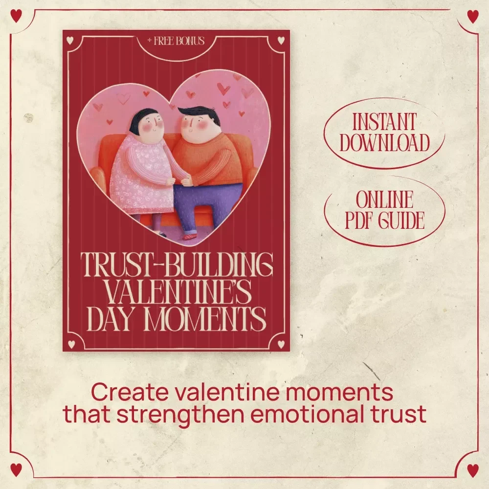 Trust-Building Valentine’s Day Moments – A Guided Ebook of Valentine’s Day Activities That Deepen Trust, Emotional Connection & Meaningful Couple Experiences