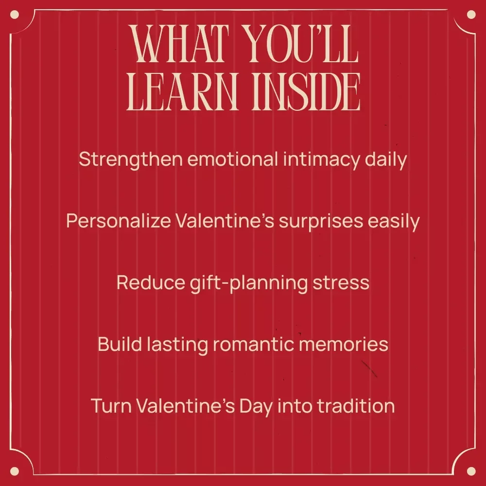 Valentine Advent Calendar for Grown-Up Love – The Ultimate Valentine's Day Advent Calendar for Adults eBook Guide to Daily Romance, Intimacy, and Fun Surprises