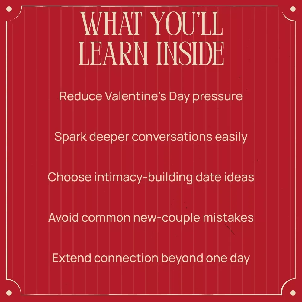 Valentine’s Day Bonding for New Couples | Ebook Guide with Valentine’s Day Bonding Activities for New Couples