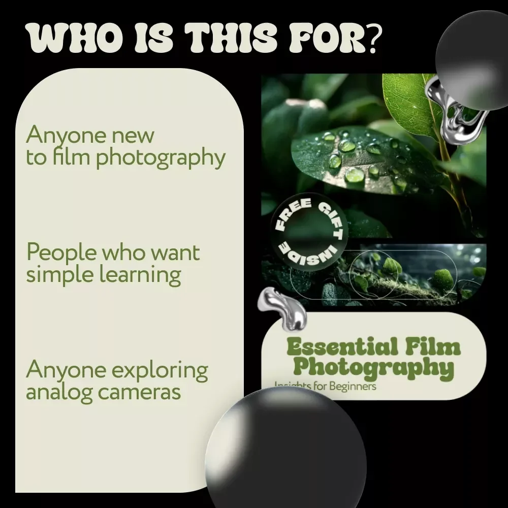 Essential Film Photography Insights for Beginners | Film Photography Insights eBook | Beginner Film Camera Guide, Analog Photography Basics, Shooting & Developing Film