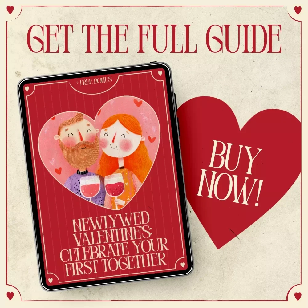 Newlywed Valentine’s: Celebrate Your First Together | Romantic Newlywed Guide, First Valentine’s Marriage Rituals, AI Love Prompts Digital Download