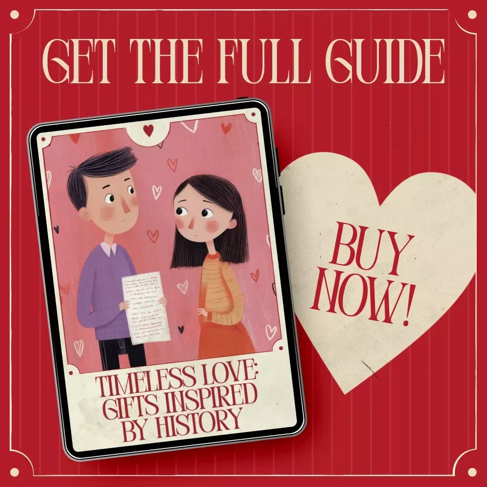 Timeless Love: Gifts Inspired by History – A Romantic Guide to Valentine’s Day Gift Ideas Inspired by History, Meaningful Keepsakes & Personalized Love Stories