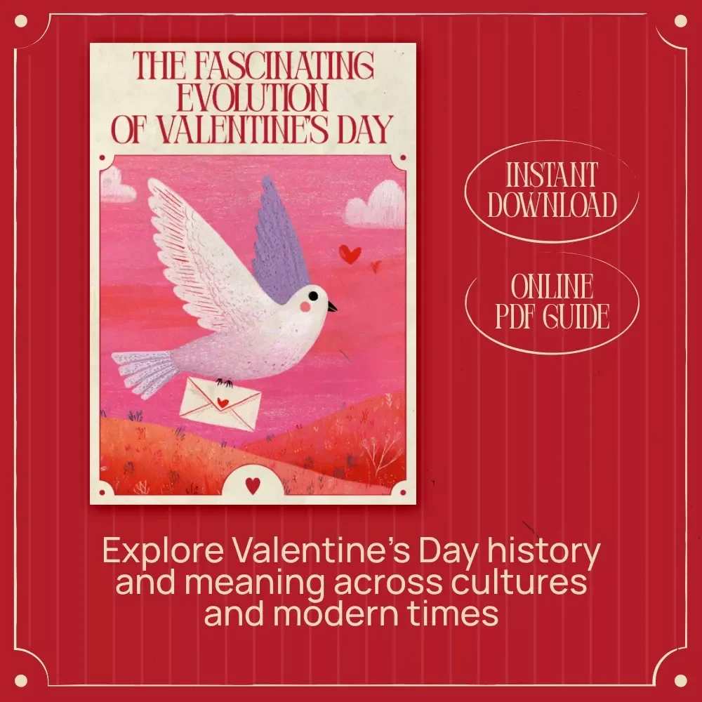 The Fascinating Evolution of Valentine’s Day – Ebook on History of Love, Traditions & How Valentine’s Day Evolved Over Time