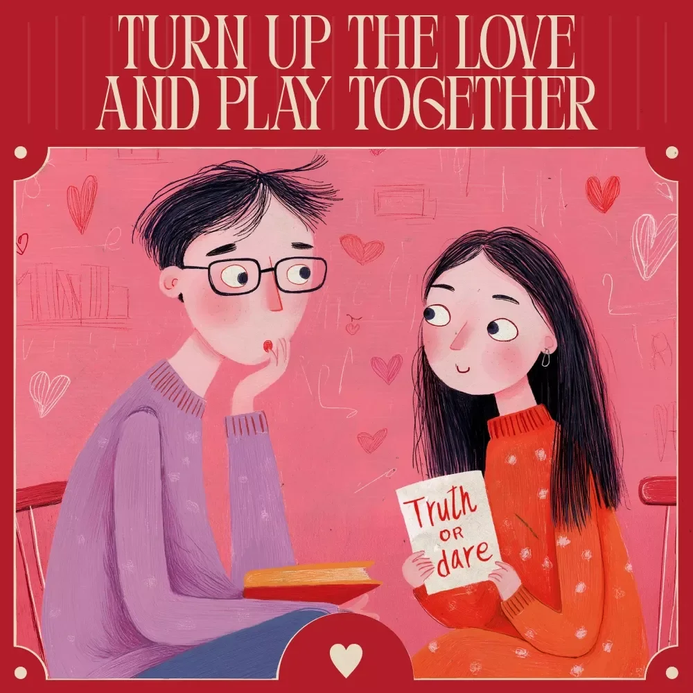 Turn Up the Love and Play Together – Romantic Guide | Valentine’s Day Truth or Dare for Couples Connection Game