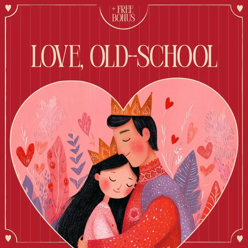 Love, Old-School – Vintage Romance Digital Download Guide, Valentine Ritual eBook & Printable Checklist
