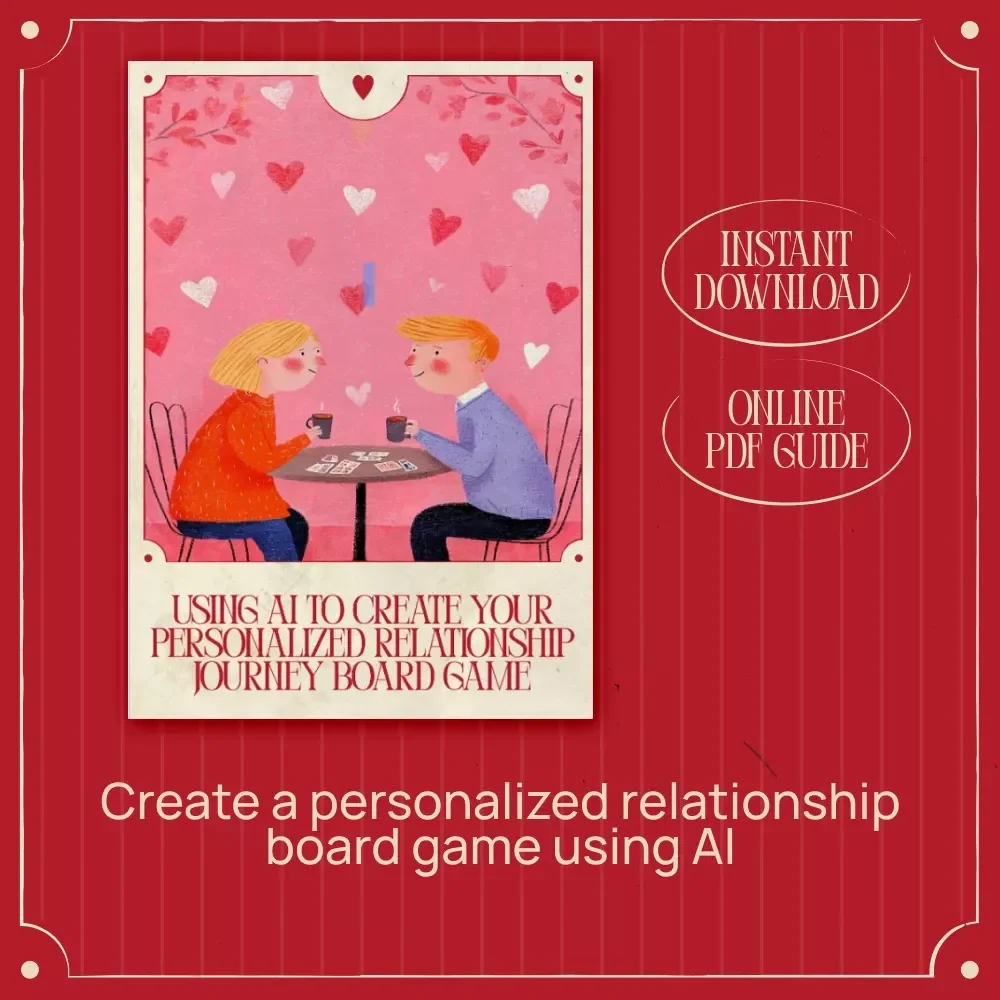 Using AI to Create Your Personalized Relationship Journey Board Game – Ebook Guide for Couples, Creative Partners & Story-Driven Play