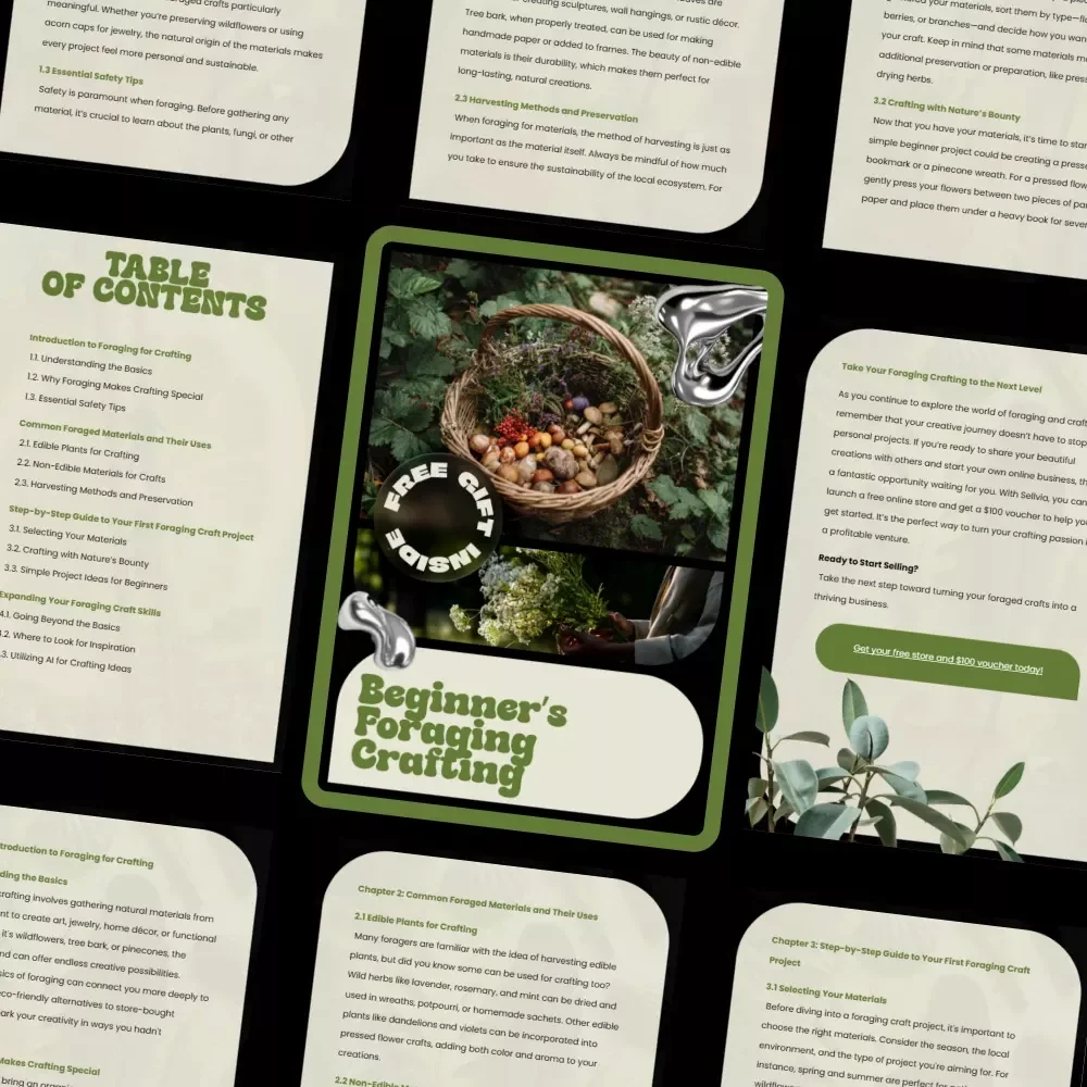 Beginner’s Foraging Crafting – A Practical Foraging Craft Beginners Guide for Nature-Inspired DIY Projects