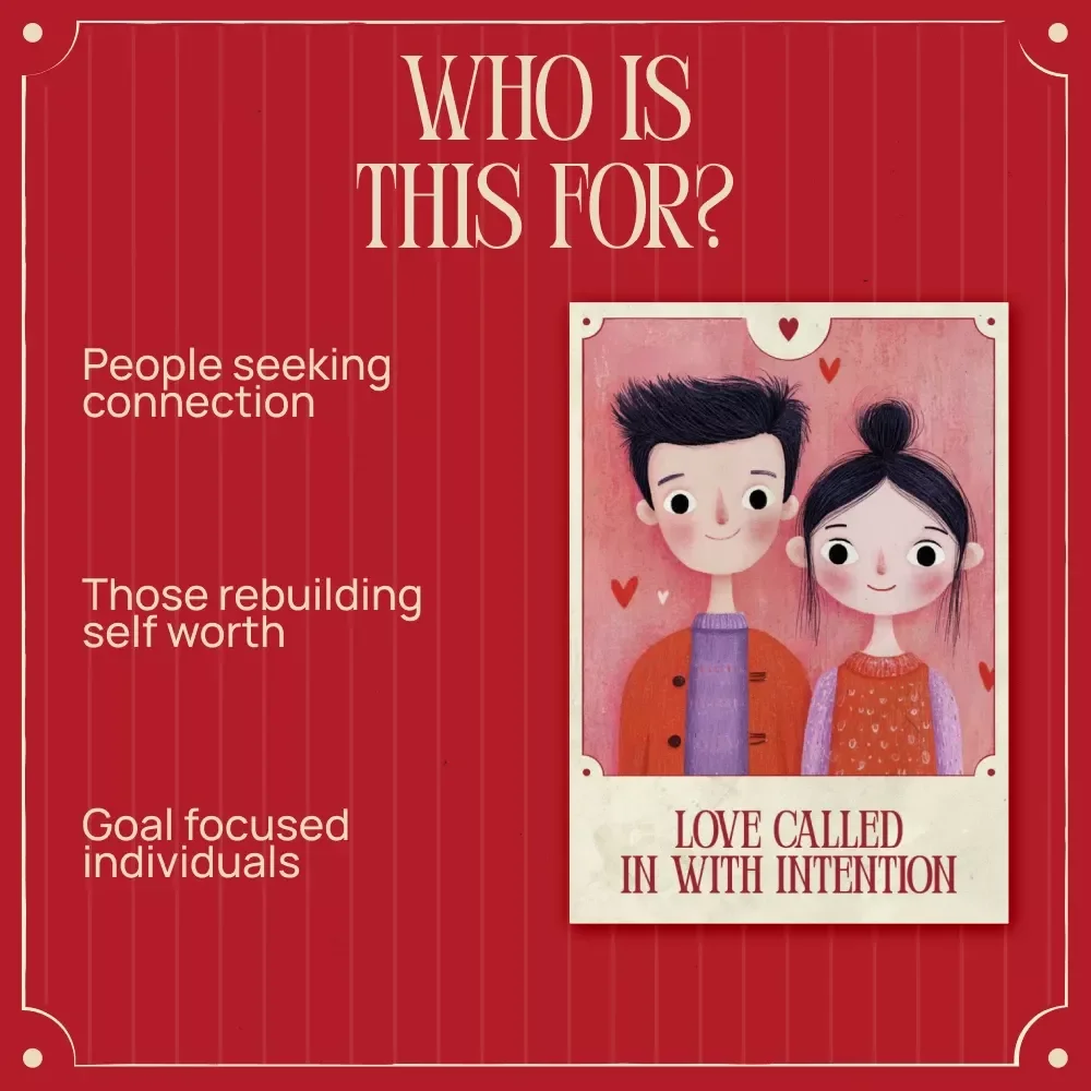 Love Called In With Intention – A Valentine’s Day Manifestation Ritual for Love eBook | Guided Love Manifestation & Intentional Ritual Workbook