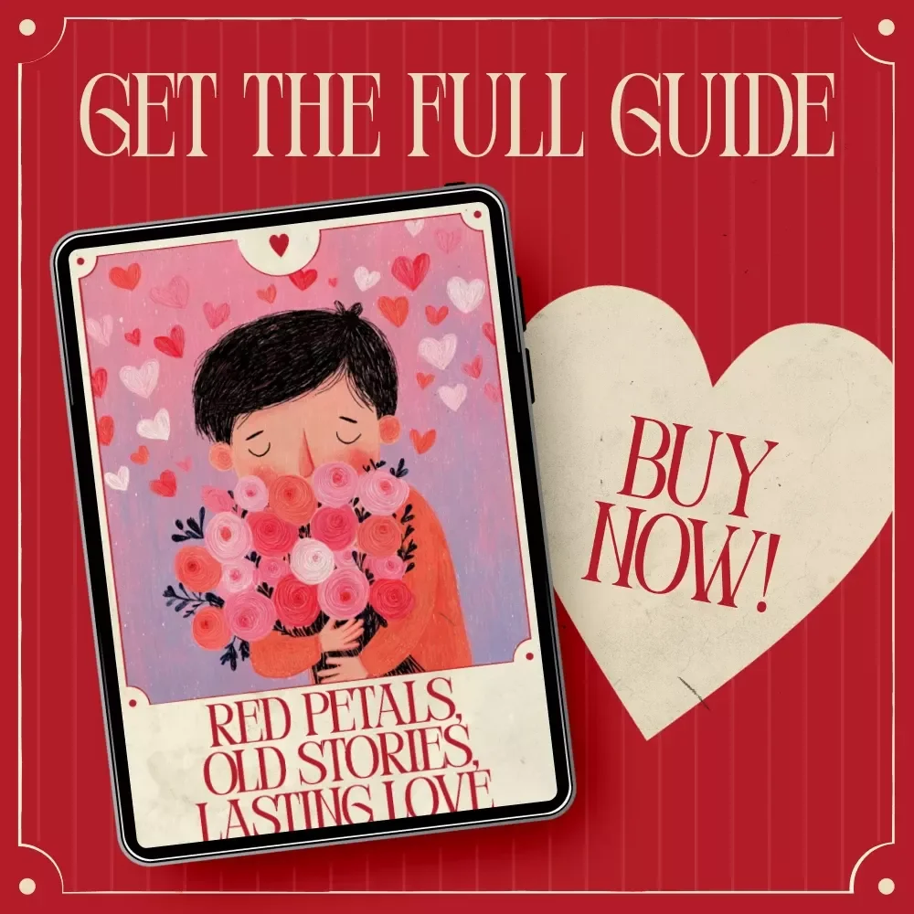 Red Petals, Old Stories, Lasting Love – A Historical Guide Exploring Why Roses Became Valentine’s Day Flowers, Romance, Myth & Modern Meaning
