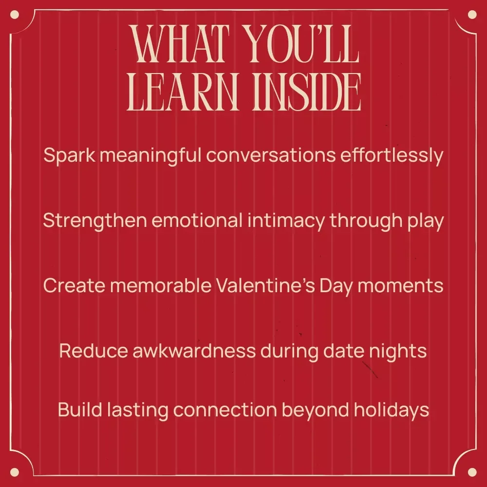 Playful Hearts: Valentine’s Day Game Ideas – Romantic & Fun Couples Game Night Guide | Digital Download for Connection, Love & Laughter