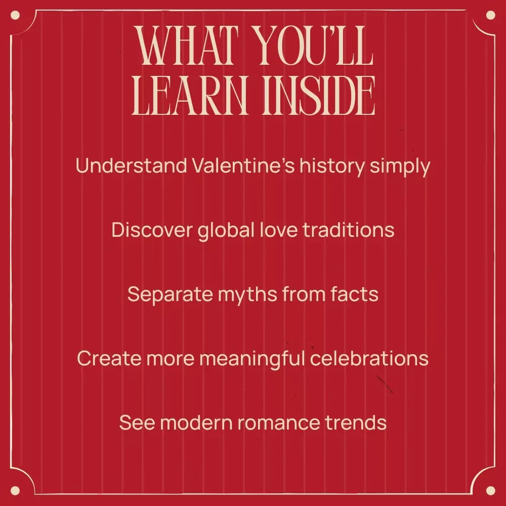 The Fascinating Evolution of Valentine’s Day – Ebook on History of Love, Traditions & How Valentine’s Day Evolved Over Time