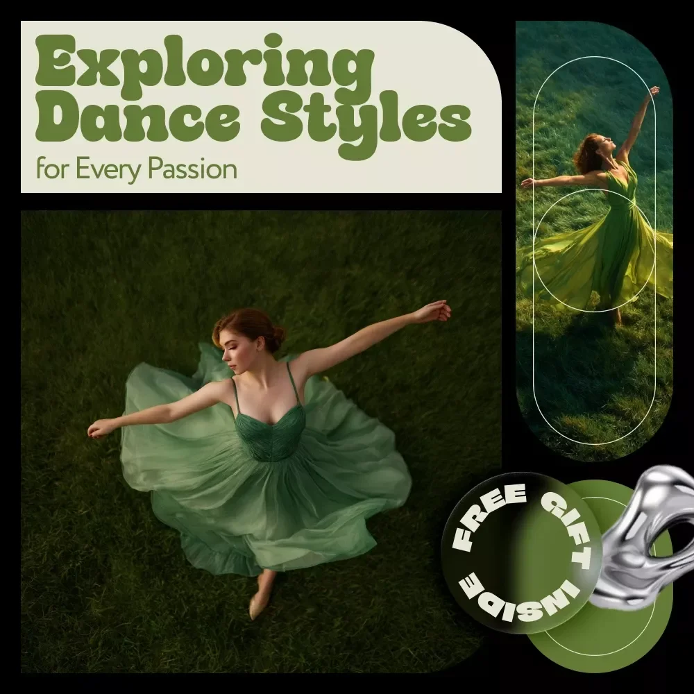 Exploring Dance Styles for Every Passion | Ebook Guide to Dance Class Styles to Explore | Beginner to Advanced Dance Inspiration
