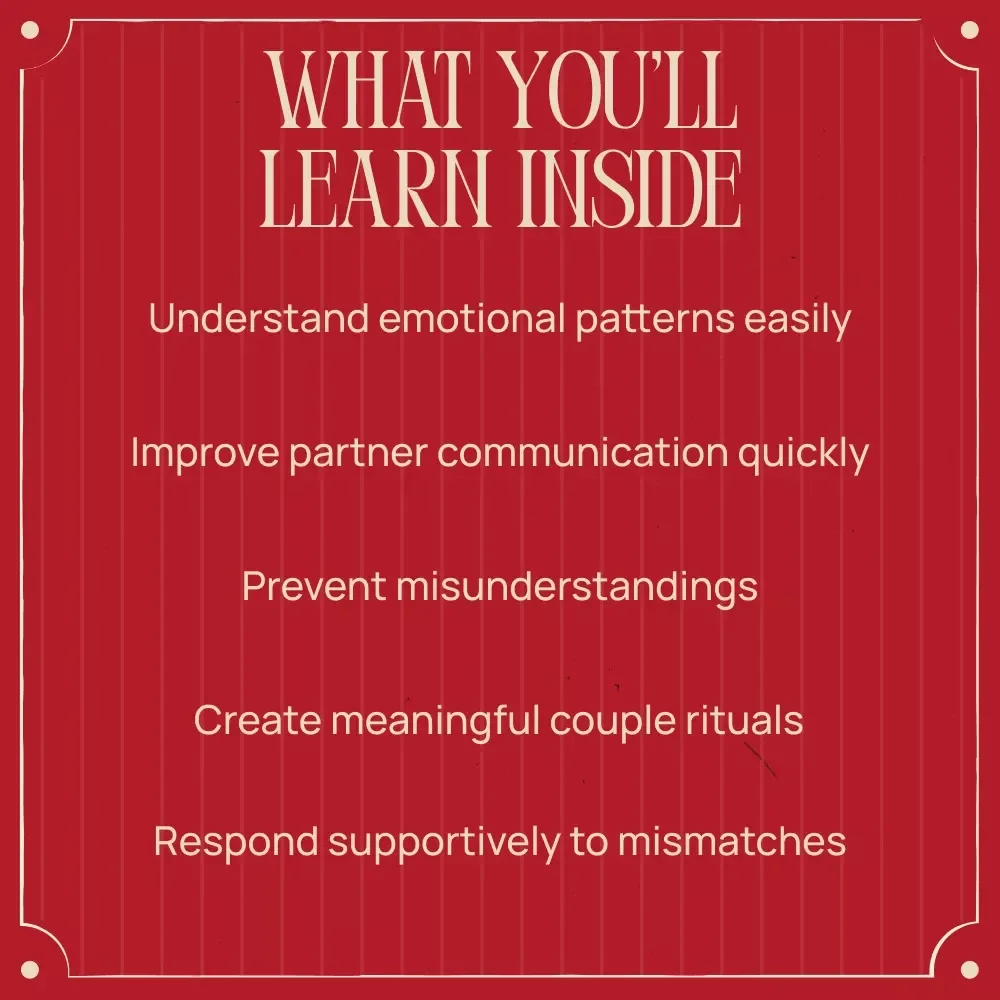 Love in Sync This Valentine’s Day – Couples Mood Tracker, Emotional Awareness Guide, eBook for Better Communication & Relationship Connection