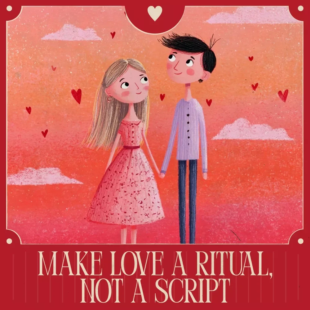 Make Love a Ritual, Not a Script – A Meaningful Valentine’s Guide on how to create your own valentine’s ritual ideas