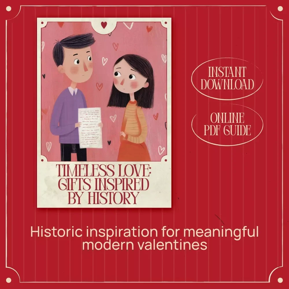 Timeless Love: Gifts Inspired by History – A Romantic Guide to Valentine’s Day Gift Ideas Inspired by History, Meaningful Keepsakes & Personalized Love Stories