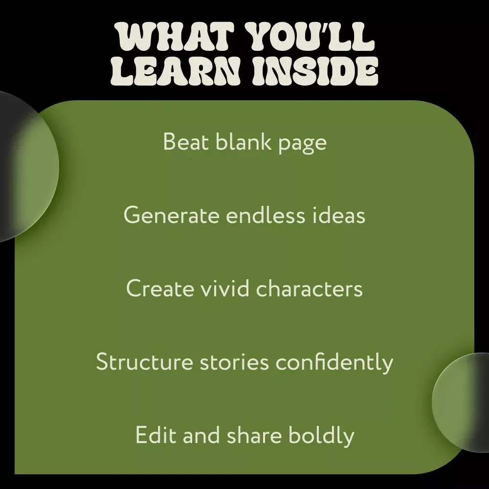 Creative Writing Guide – How to Take Up Creative Writing Step by Step | Beginner-Friendly Storytelling & Writing Practice Guide (Digital Download)