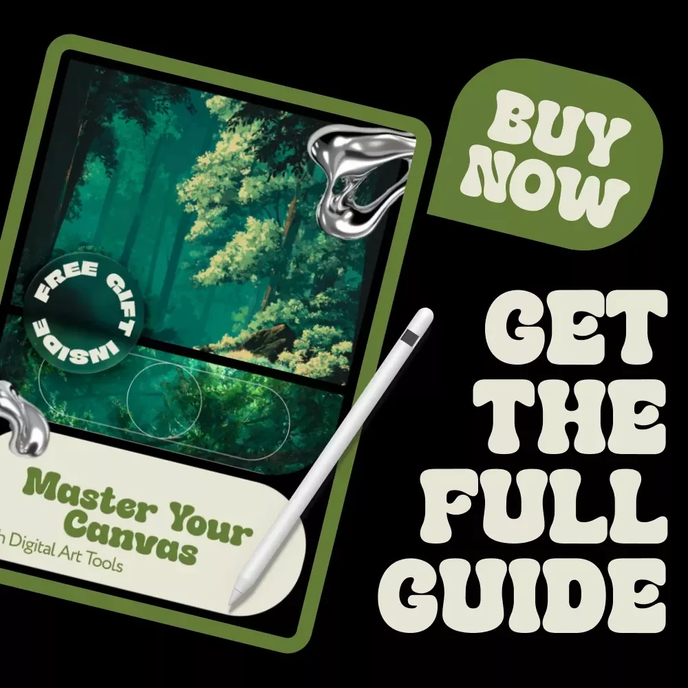 Master Your Canvas with Digital Art Tools | Beginner-Friendly Ebook with Digital Art Tools Explained
