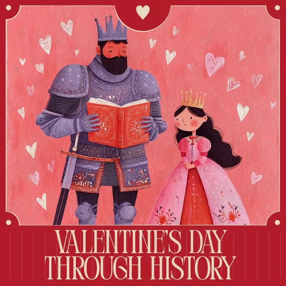 Celebrating Love: Valentine’s Day Through History | Valentine’s Day History Guide, Romantic Traditions eBook, Digital Download