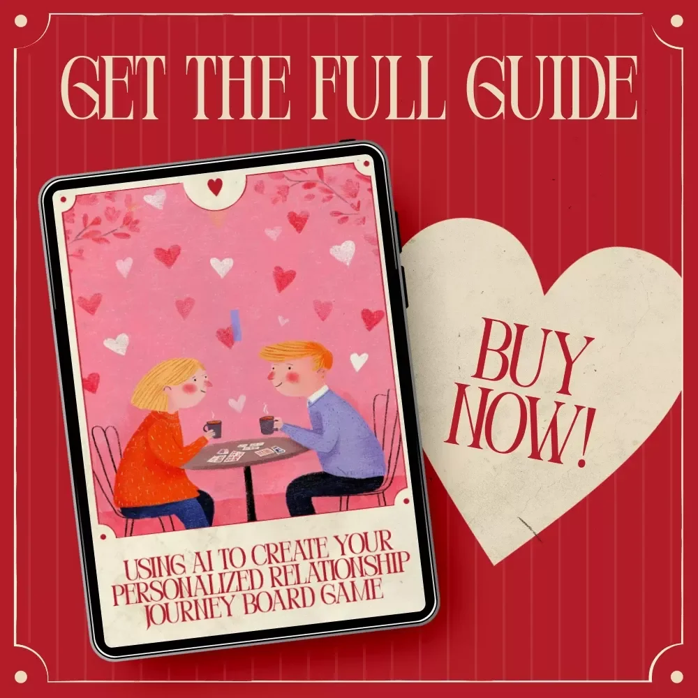 Using AI to Create Your Personalized Relationship Journey Board Game – Ebook Guide for Couples, Creative Partners & Story-Driven Play