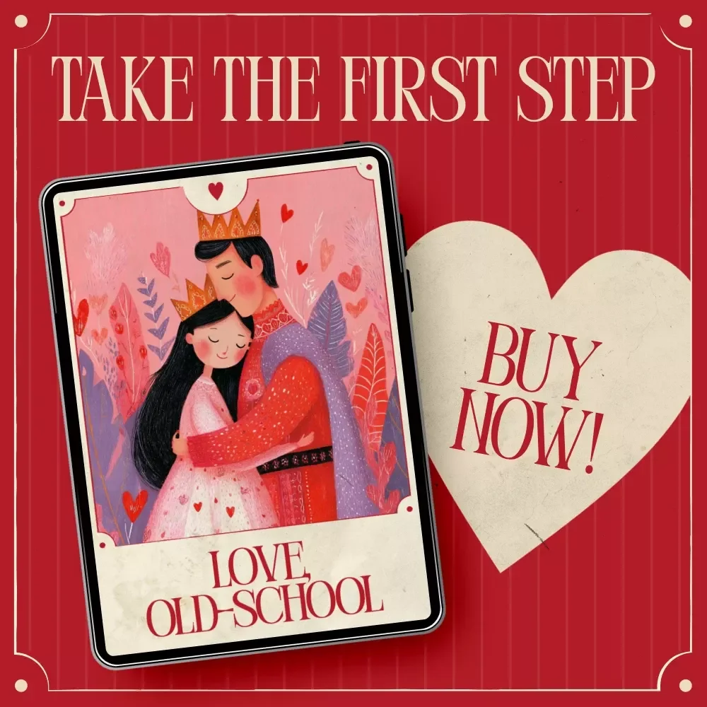 Love, Old-School – Vintage Romance Digital Download Guide, Valentine Ritual eBook & Printable Checklist
