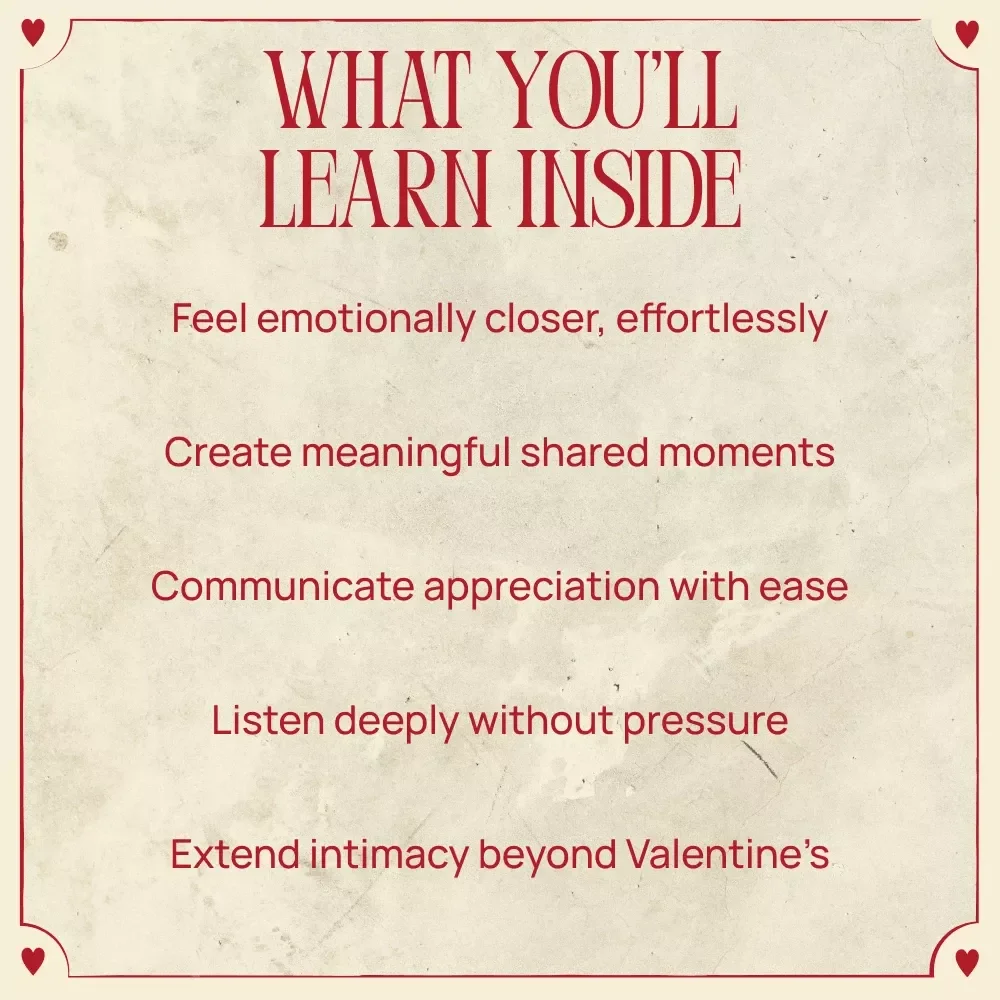 Love That Feels Close – A Valentine’s Day eBook for Emotional Connection