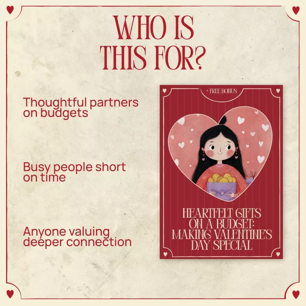 Heartfelt Gifts on a Budget: Making Valentine’s Day Special – A Practical Guide to Affordable Valentine’s Gifts That Feel Special, Thoughtful Ideas, DIY Inspiration & AI-Powered Personalization