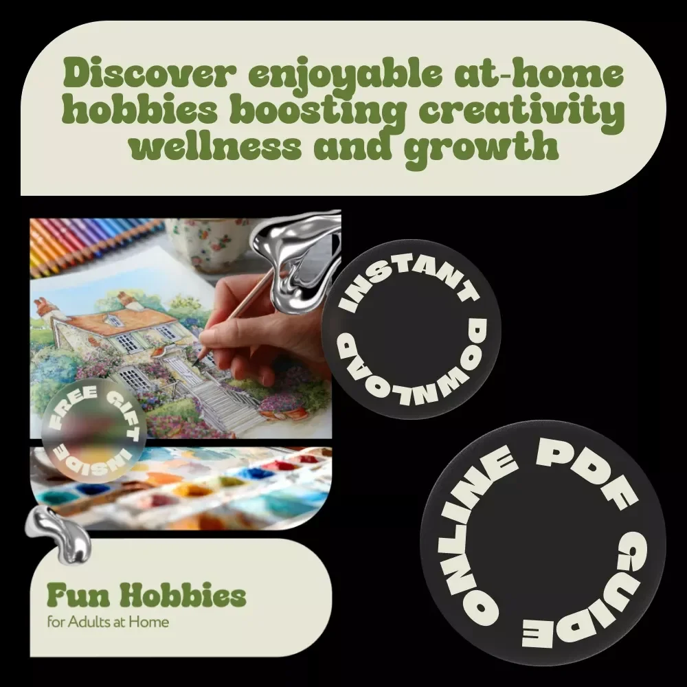 Fun Hobbies for Adults at Home – A Simple & Inspiring Guide to Creative, Fitness, and Mind-Engaging Activities