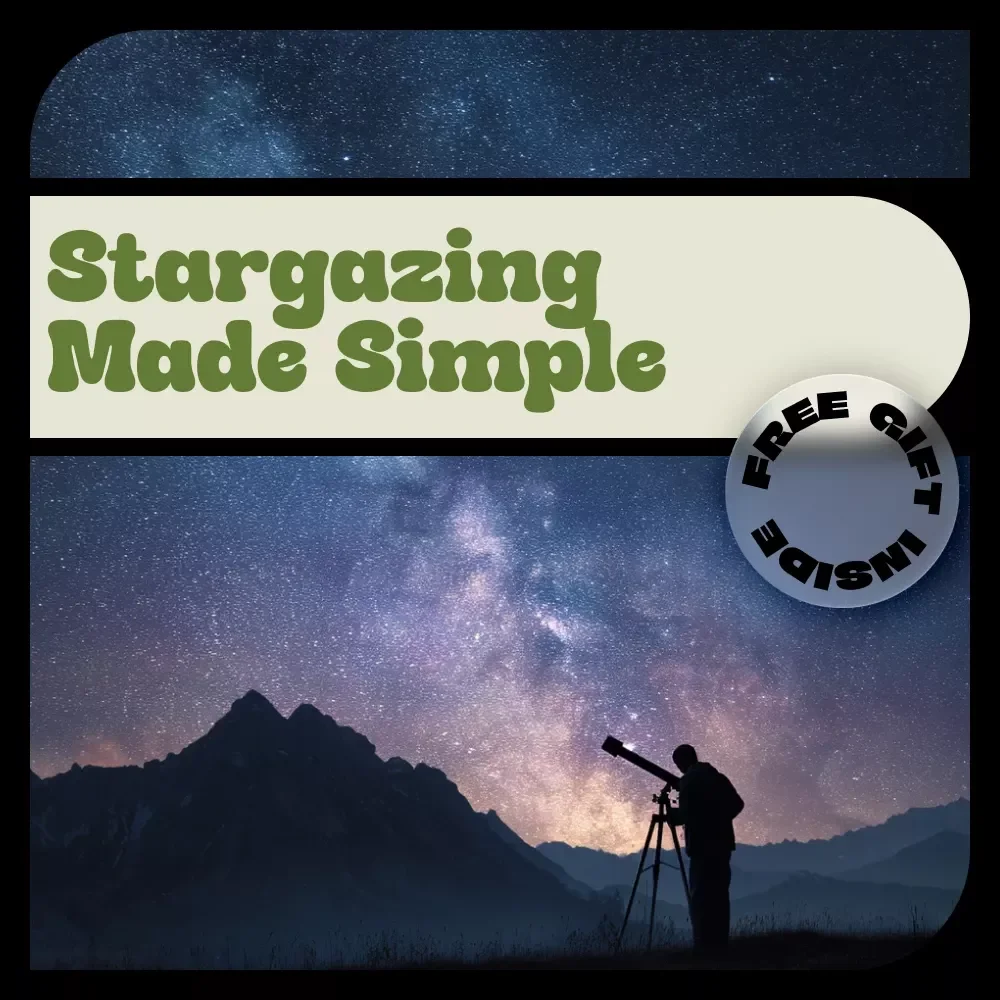 Stargazing Made Simple – Beginner Stargazing Guide eBook | Night Sky, Constellations & Celestial Events Digital Download