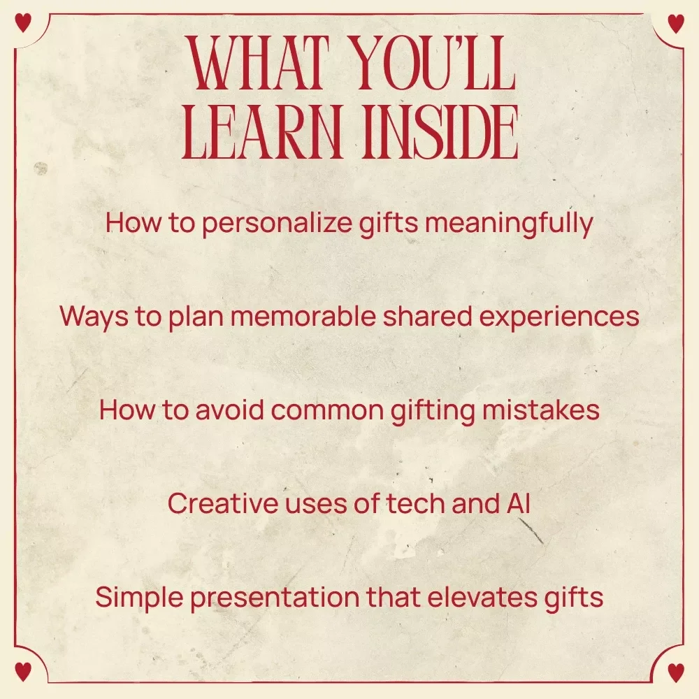 Cupid’s Creativity: Gifts for Couples – A Romantic Guide to Creative Valentine’s Gifts for Couples, Personalized Ideas, Experiences & Tech-Inspired Surprises