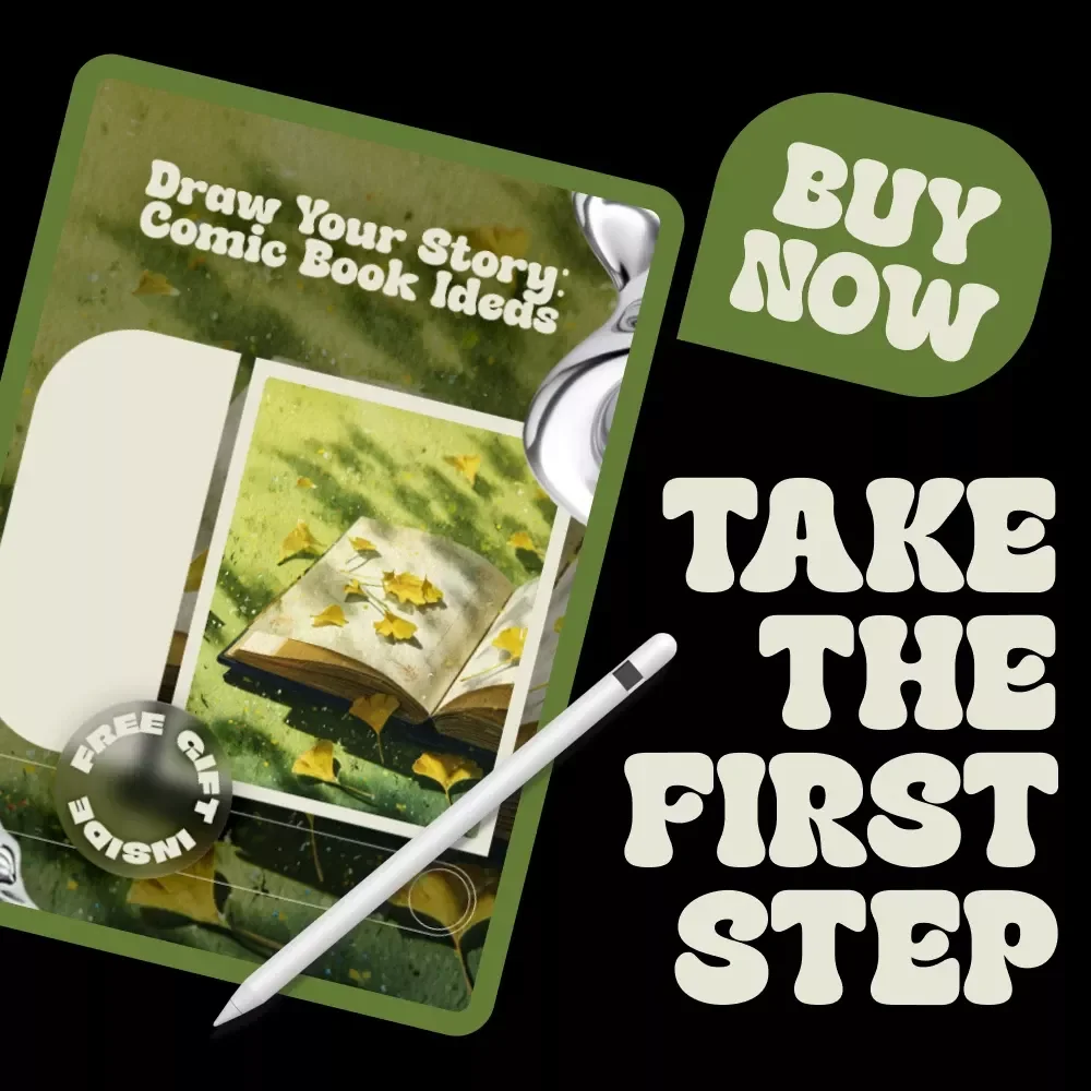 Draw Your Story: Comic Book Ideas | Creative Checklist for Artists & Storytellers | Comic Book Drawing Ideas Download