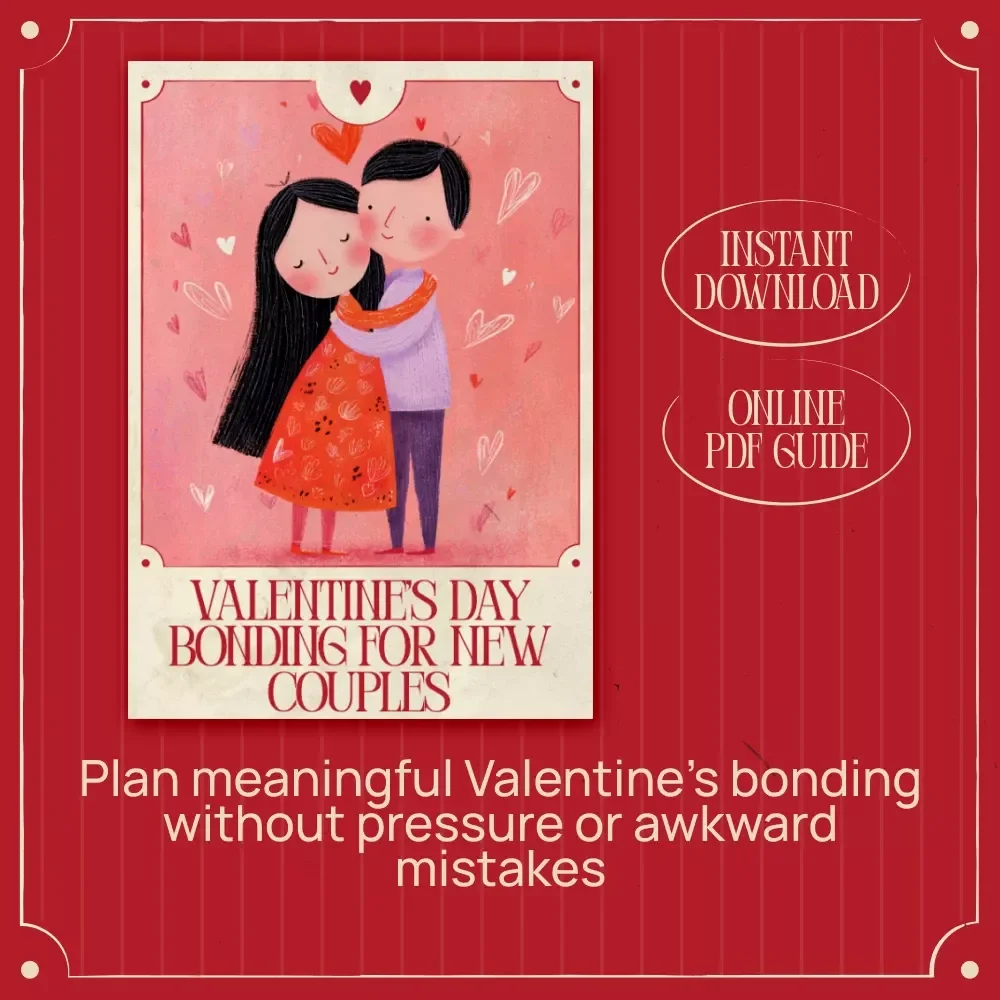 Valentine’s Day Bonding for New Couples | Ebook Guide with Valentine’s Day Bonding Activities for New Couples