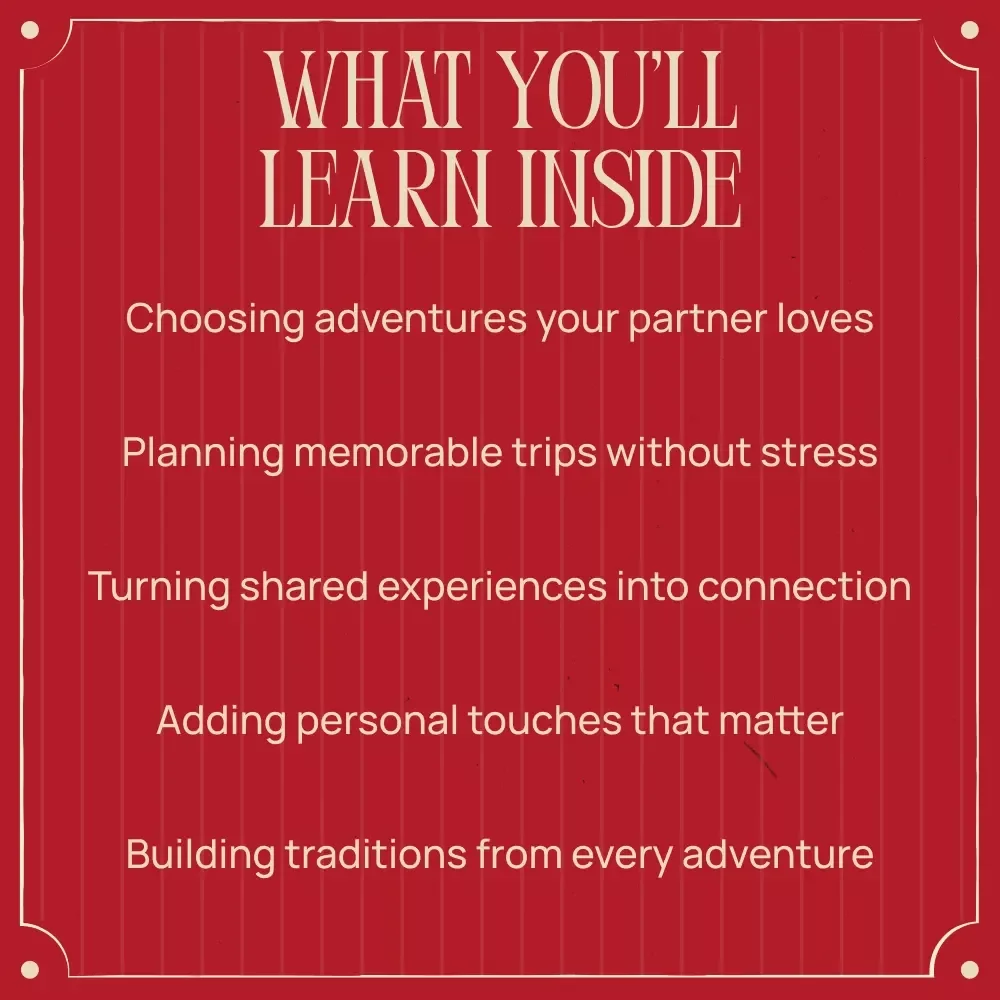 Hearts on the Move: Couples’ Adventure Gifts | A Romantic & Meaningful Guide to Unforgettable Couples Adventure Gifts