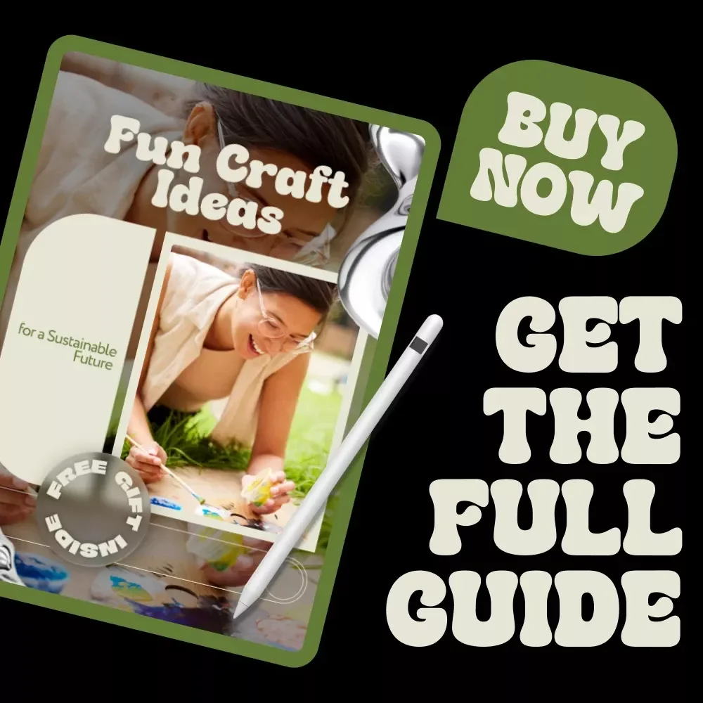 Fun Craft Ideas for a Sustainable Future | Creative Upcycling Craft Ideas to Try | Eco-Friendly DIY eBook Download