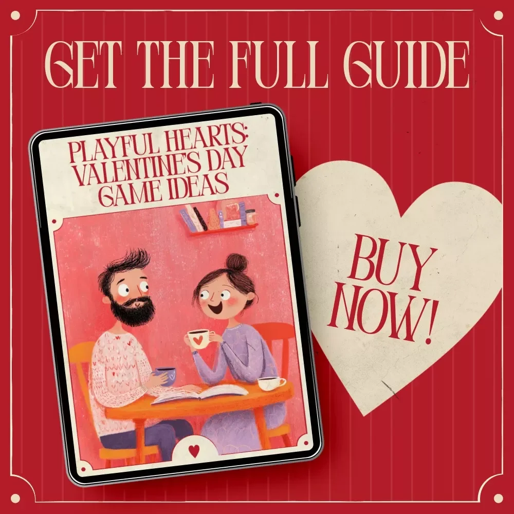 Playful Hearts: Valentine’s Day Game Ideas – Romantic & Fun Couples Game Night Guide | Digital Download for Connection, Love & Laughter