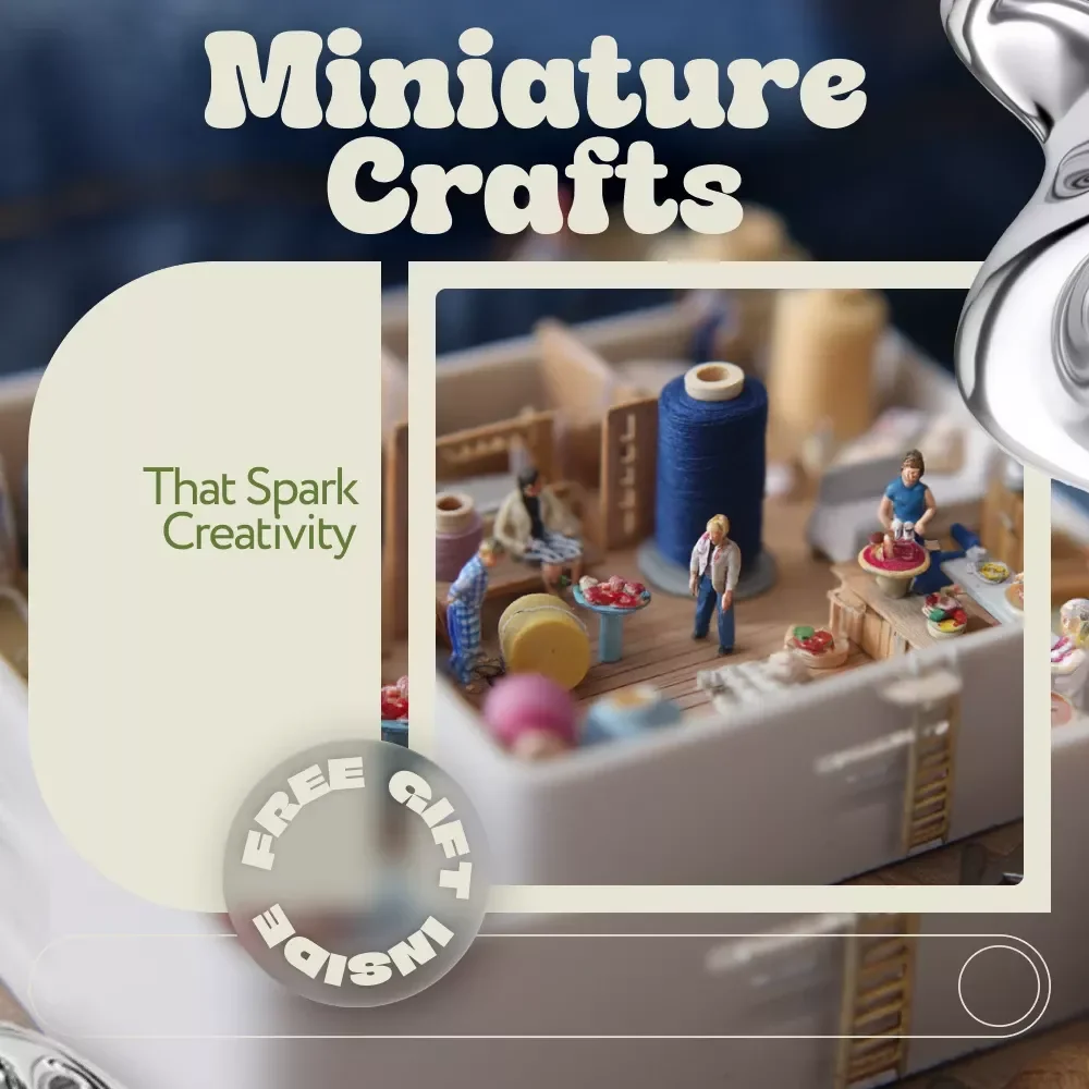 Miniature Crafts That Spark Creativity – A Creative Guide to the Miniature Crafts Trend to Try for Hobbyists & Makers