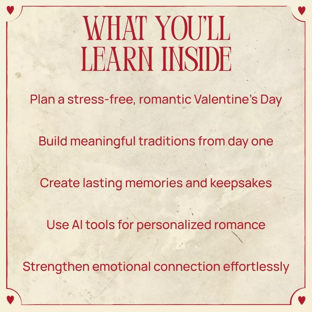 Newlywed Valentine’s: Celebrate Your First Together | Romantic Newlywed Guide, First Valentine’s Marriage Rituals, AI Love Prompts Digital Download