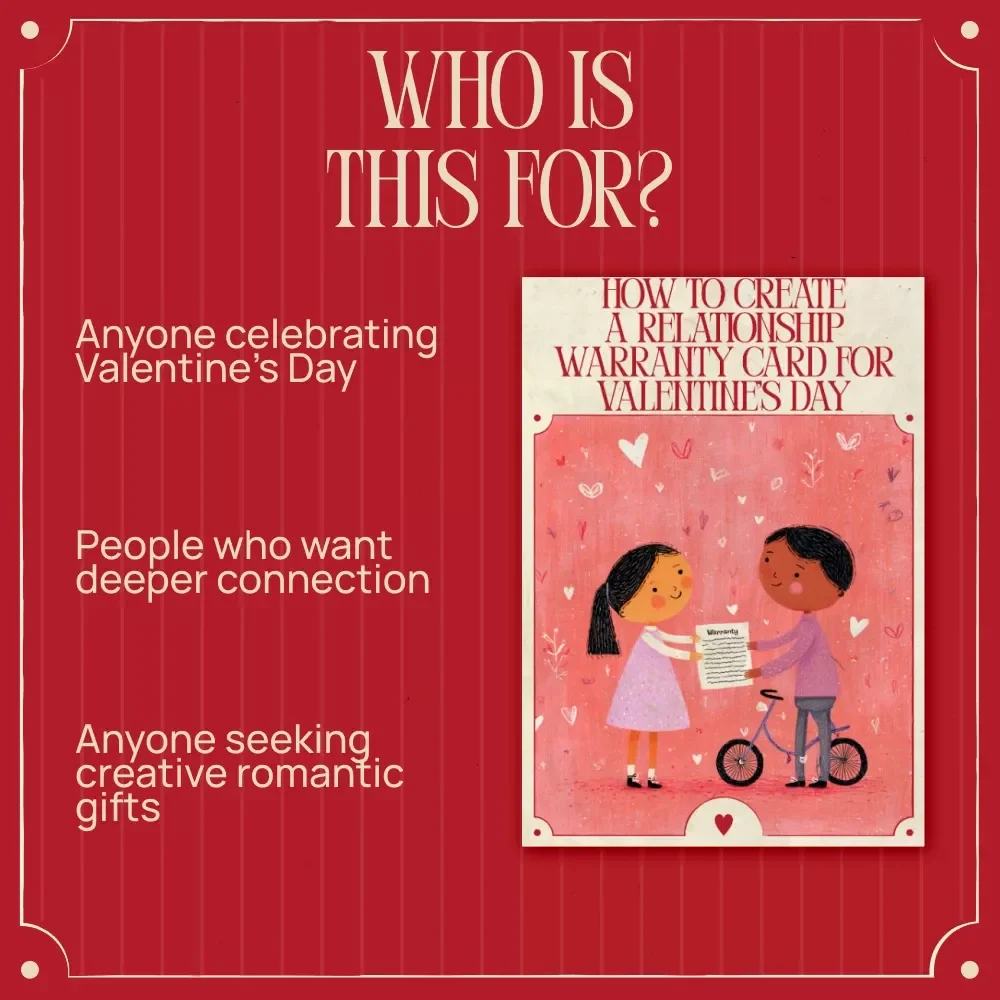 How to Create a Relationship Warranty Card for Valentine’s Day – Fun Romantic Guide & Relationship Warranty Card Gift for Valentine’s Day