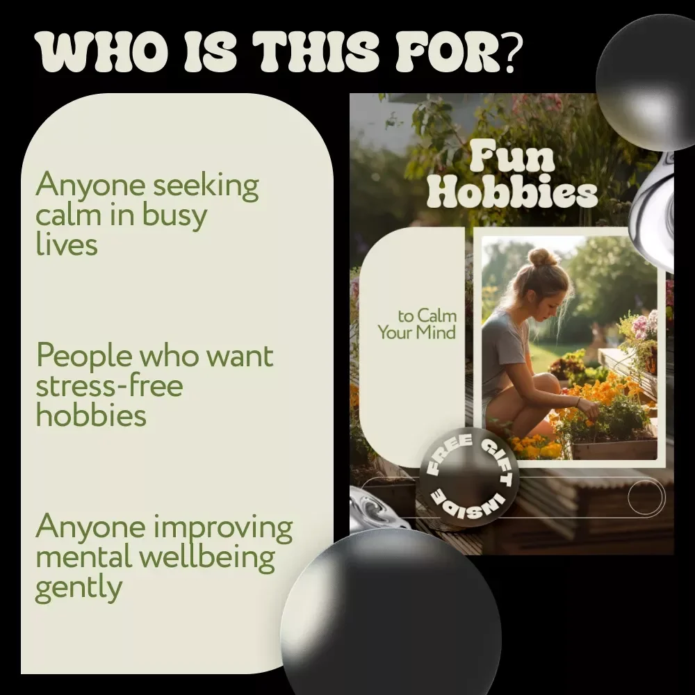 Fun Hobbies to Calm Your Mind – A Practical Guide to the Best Hobbies for Stress Relief, Mental Wellness, and Everyday Relaxation