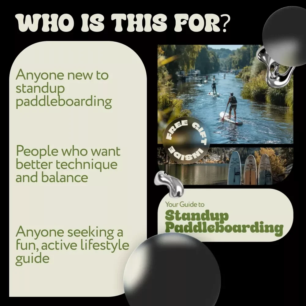 Your Guide to Standup Paddleboarding | Beginner to Advanced Standup Paddleboarding Guide, SUP Techniques, Safety Tips, Paddleboarding Skills, Digital Download eBook