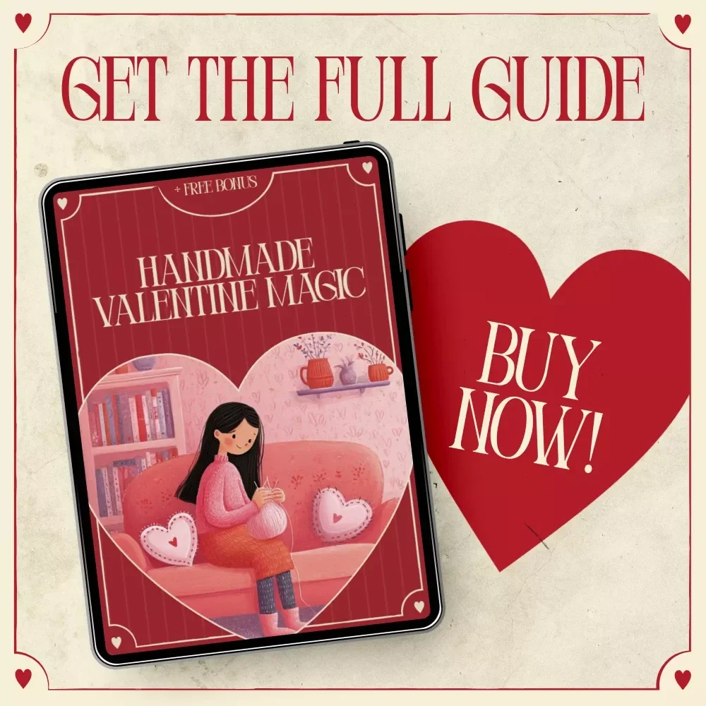 Handmade Valentine Magic | Creative Guide for Heartfelt DIY Gifts | handmade valentine’s gift ideas