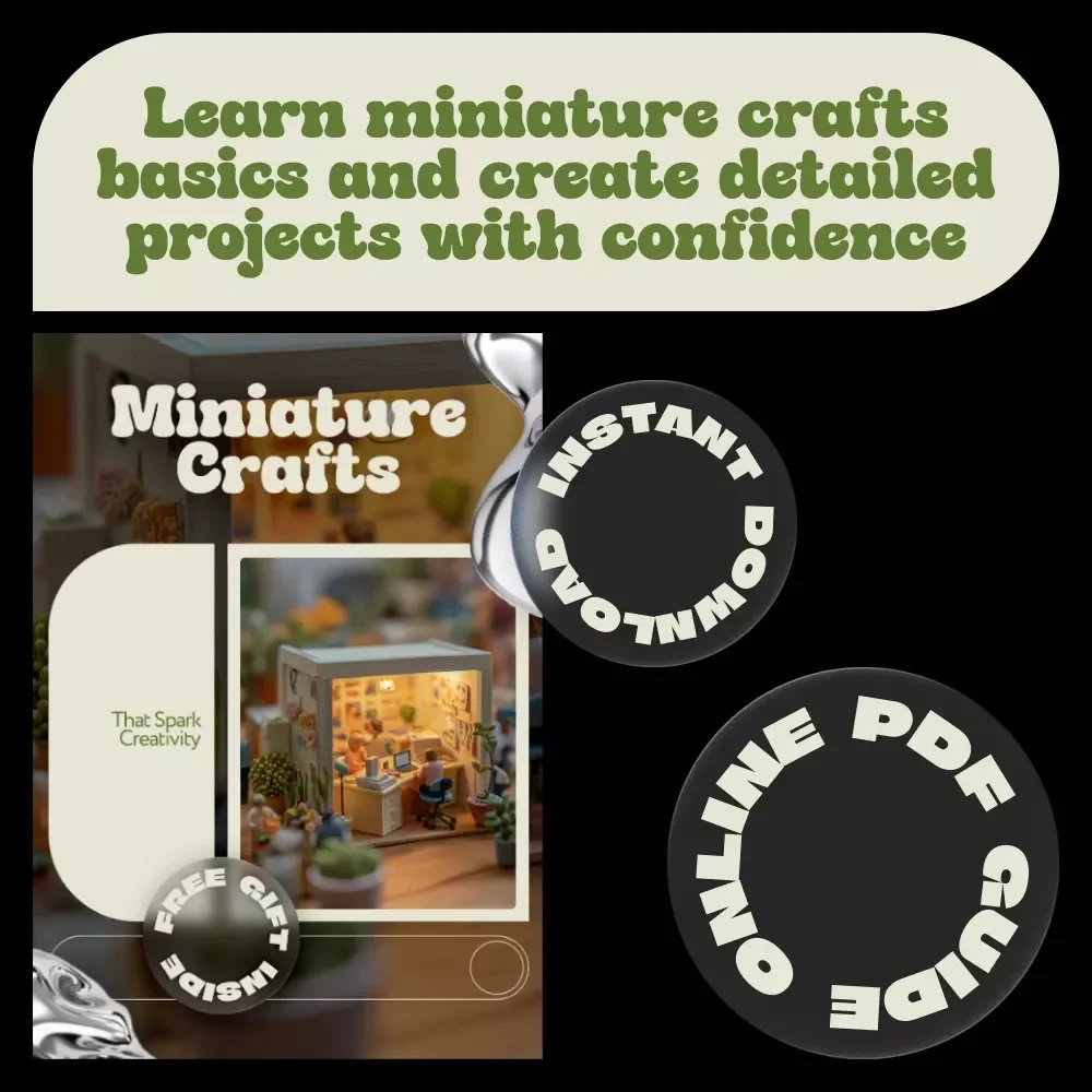 Miniature Crafts That Spark Creativity – A Creative Guide to the Miniature Crafts Trend to Try for Hobbyists & Makers